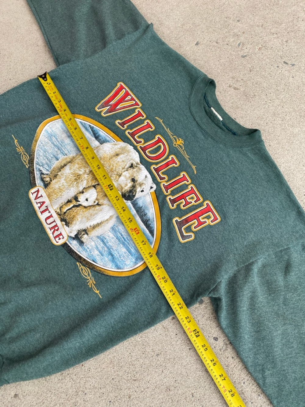 90s Vintage Wildlife Nature Crewneck - Picture 7 of 8